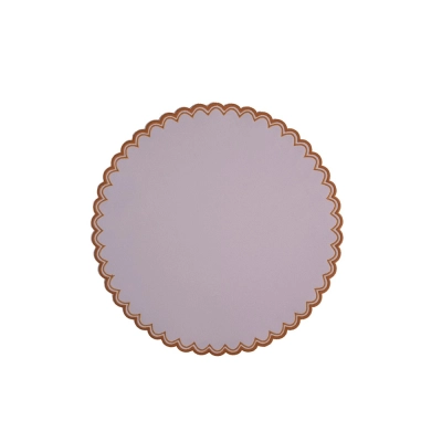 Jogo Americano Shell Sem Presilha | Areia Ocre Âmbar