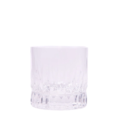 Jogo com 6 Copos Tumbler Lowball de Cristal On The Rocks para Whiskey 370ml Stölzle Lausitz - Strauss
