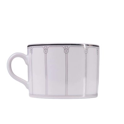 Xícara Chá 230 ml Bia Allegro em Porcelana - Porcel