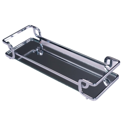 Bandeja Luana 10x30cm Cromada