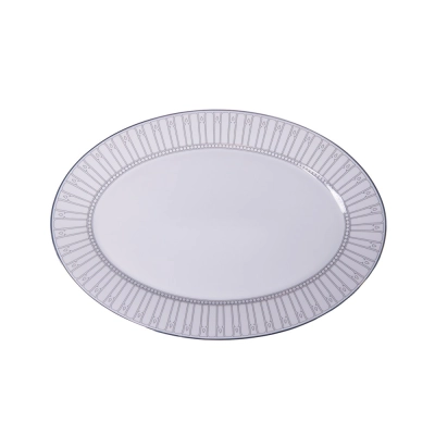 Travessa Oval 39 cm Myth Allegro em Porcelana - Porcel