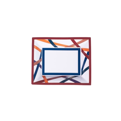 Vide Poche Retangular Nastri Multicolor 21,4x17,2cm - Missoni