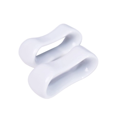 Argola de Guardanapo 7 cm Mp Branco em Porcelana - Porcel