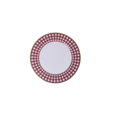 Prato Doce 17 cm Myth Ruby em Porcelana - Porcel