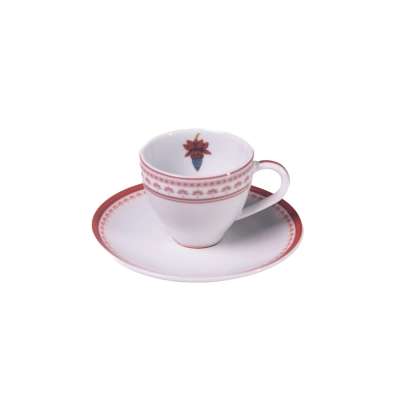 Xícara Café Porcelana Almazún Bananeira - AZ Home