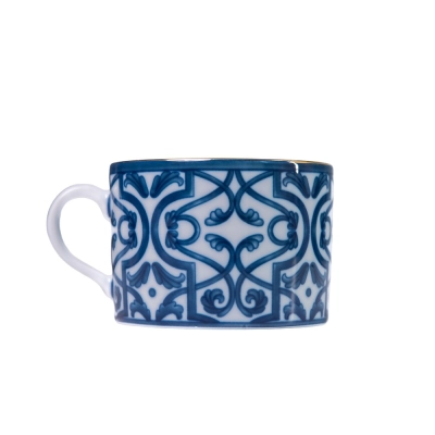 Xícara Chá 230 ml Bia Blue Legacy em Porcelana - Porcel