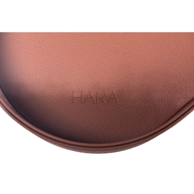 Bandeja Orgânica Mavie Couro Eco 37x62cm Caramelo