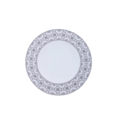 Prato Raso 27 cm Petala Simples Dynasty em Porcelana