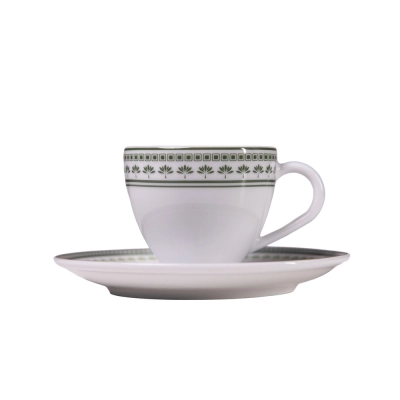 Xícara Café Porcelana Almazún Vitória-Régia - AZ Home