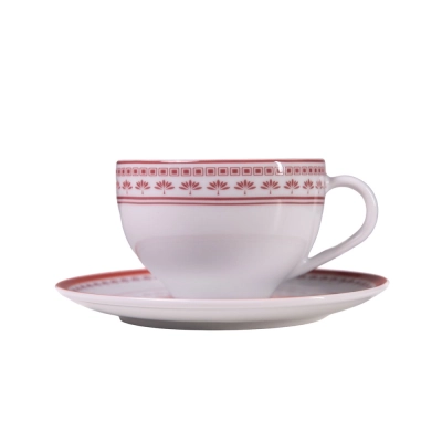 Xícara Chá Porcelana Almazún Bananeira - AZ Home