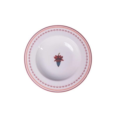 Prato Fundo Porcelana Almazún Bananeira - AZ Home