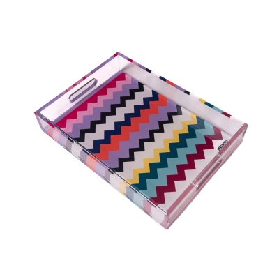 Bandeja Retangular Riverbero 25x35cm - Missoni