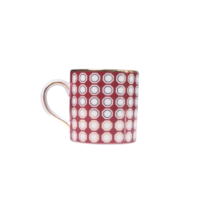 Xícara Café 90 ml Bia Ruby em Porcelana - Porcel