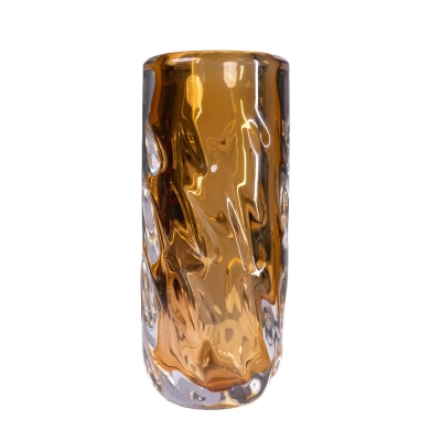Vaso Decoracao Murano Âmbar - Nayade Tam P