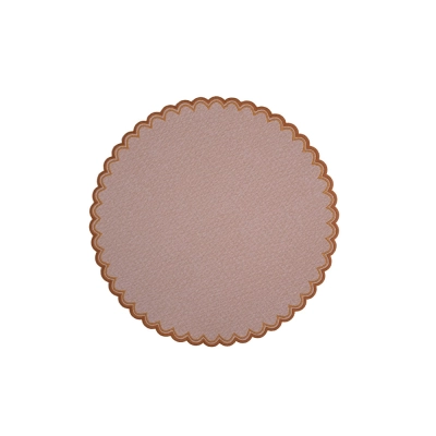 Jogo Americano Shell Sem Presilha | Areia Ocre Âmbar