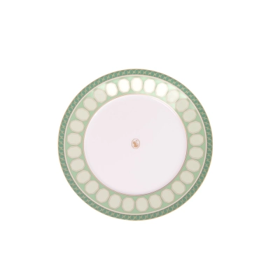 Prato Sobremesa Signum Verde 23cm - Swarovski