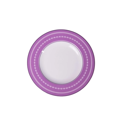 Prato Sobremesa Porcelana Almazún Açaí - AZ Home