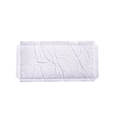 Bandeja Acrílico Cristal Ice 4mm 25,5x13x4cm