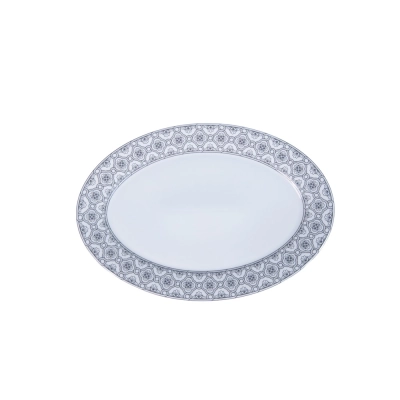 Travessa Oval 39 cm Myth Dynasty em Porcelana - Porcel