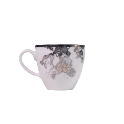 Xícara Café 100 ml Ballet Belle Epoque Pt em Porcelana - Porcel