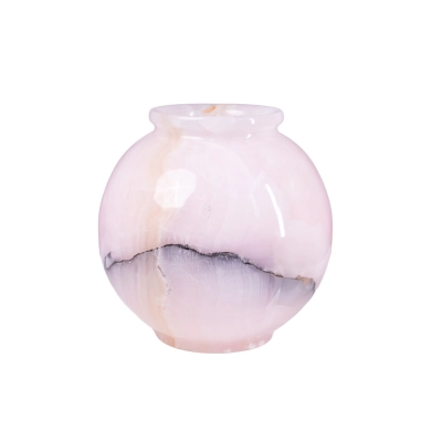 Vaso Olimpia Calcita Rosa
